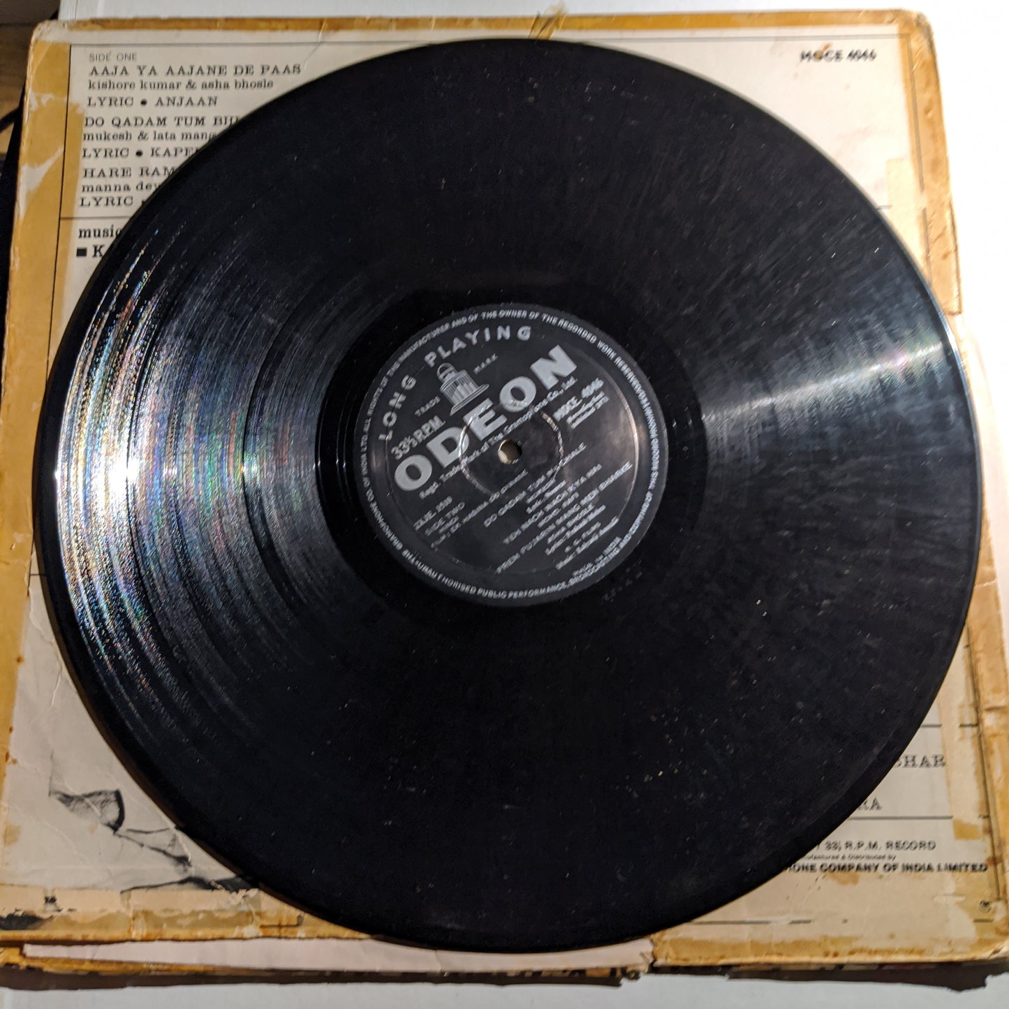 Ek Haseena Do Deewane - 1st Edition odeon Ring version Music by Kalyanji Anandji - VG+