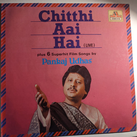 Pankaj Udhas Chitthi Aai Hai (Live) Plus 6 SuperHit Film Songs By Pankaj Udhas in excellent