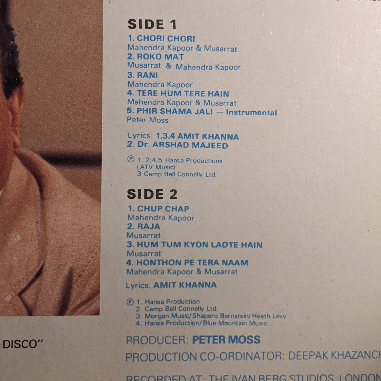 Musarrat* - & - Mahendra Kapoor M3 Disco Fantasy In Hindi Near Mint