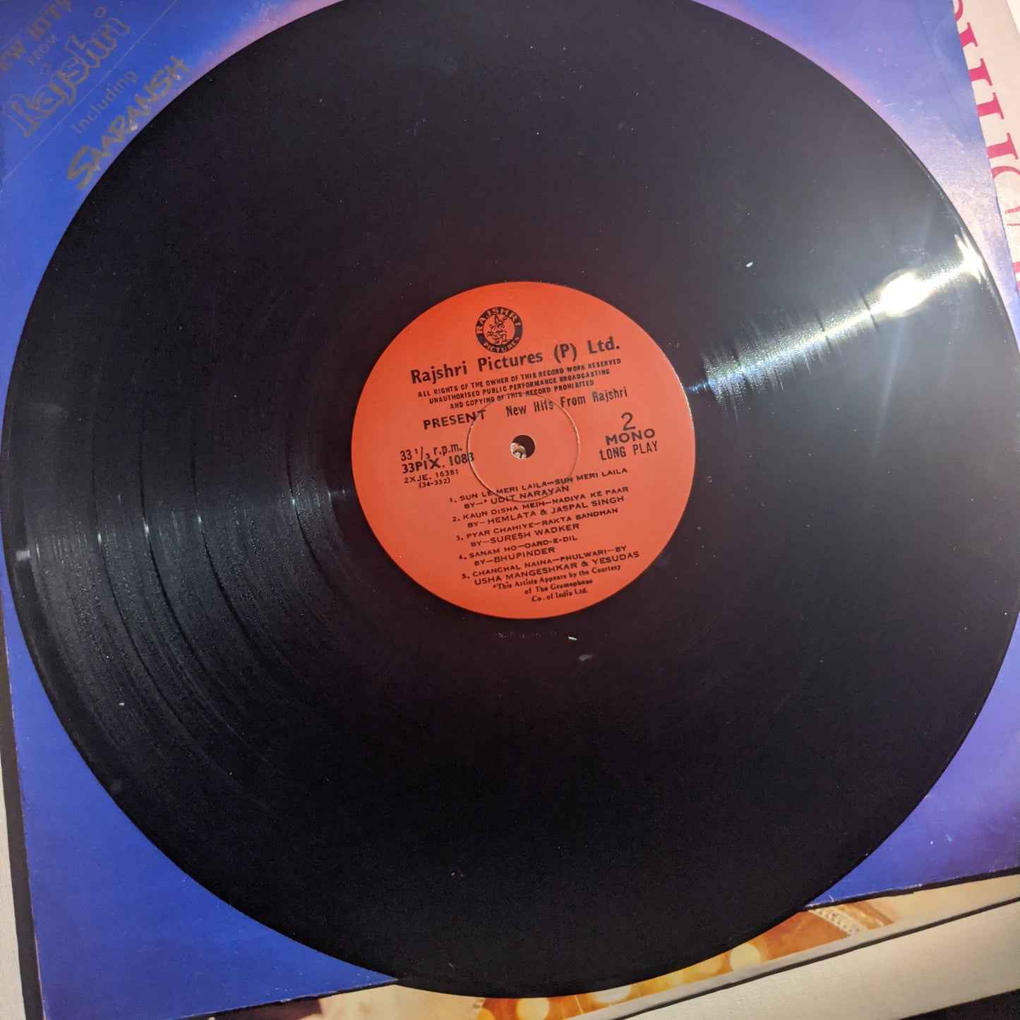 Various New Hits From Rajshri including 3 songs of SAARANSH in Near Mint