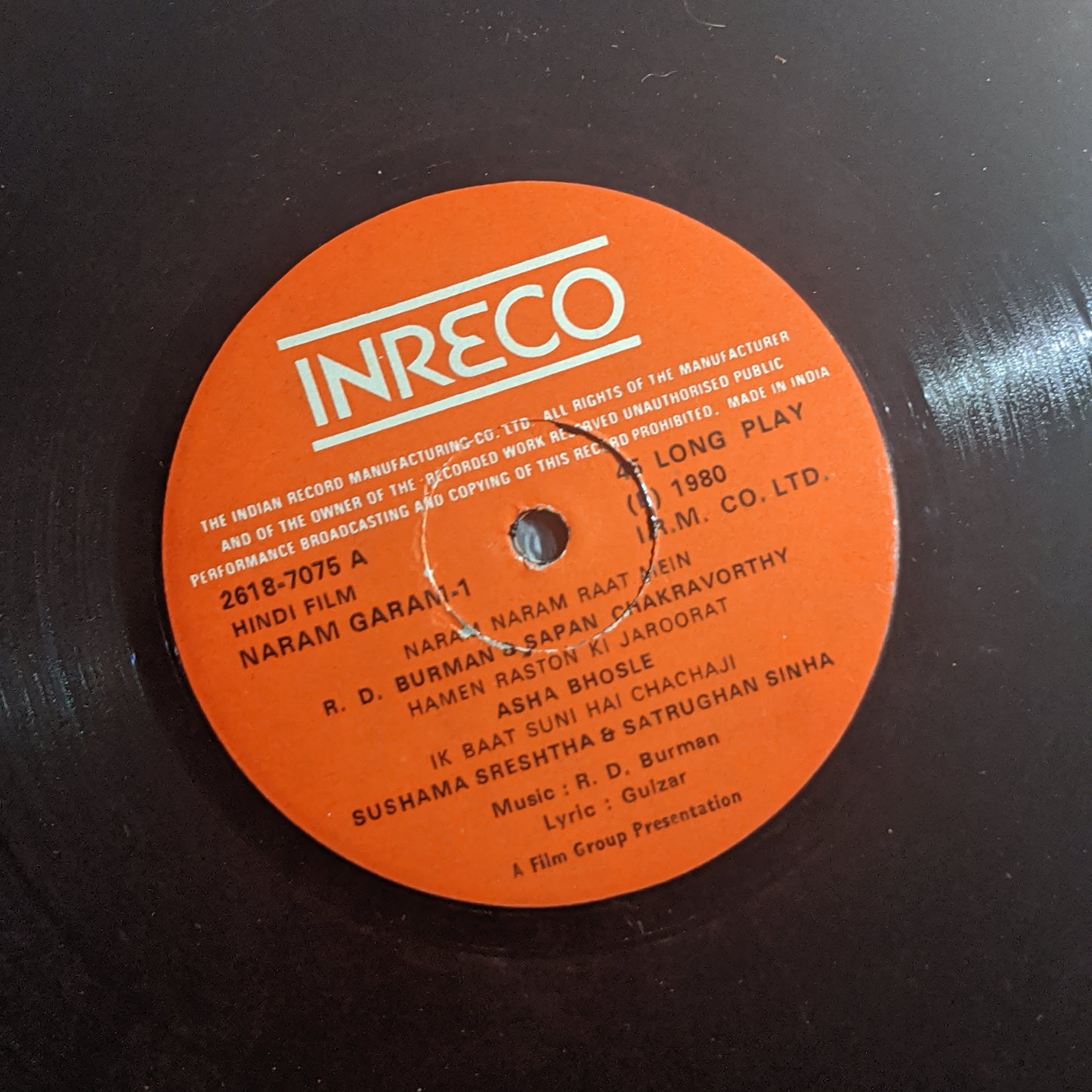 Naram Garam - R D Burman and Gulzar superhit in Excellent condition - RARE