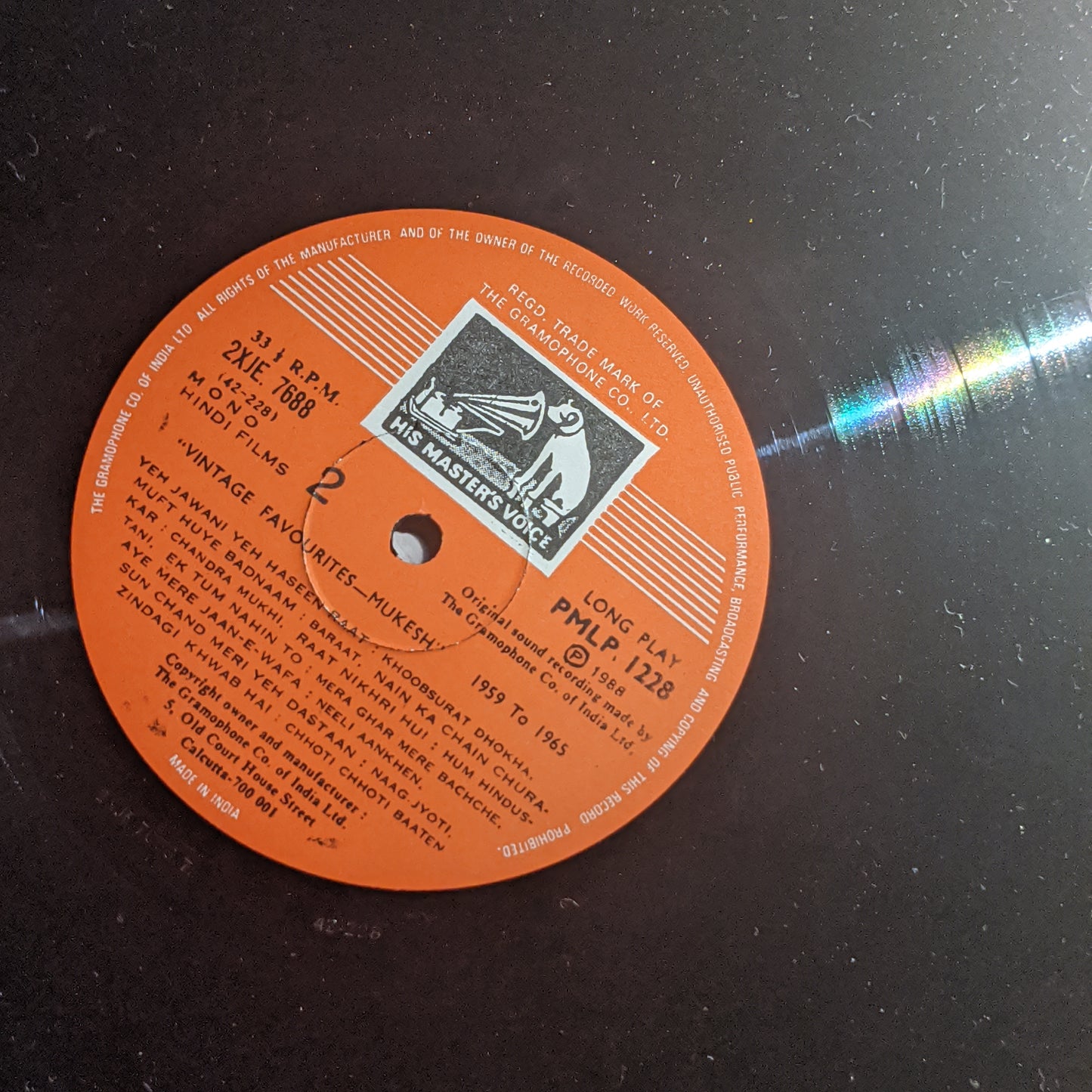Mukesh Vintage Favourites Mukesh in Near mint