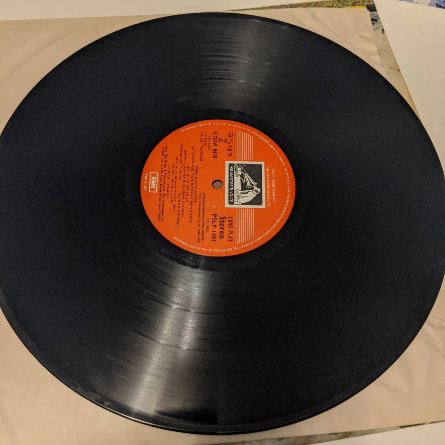 Tarzen - bappi lahiri superhit psych funk disco in excellent condition