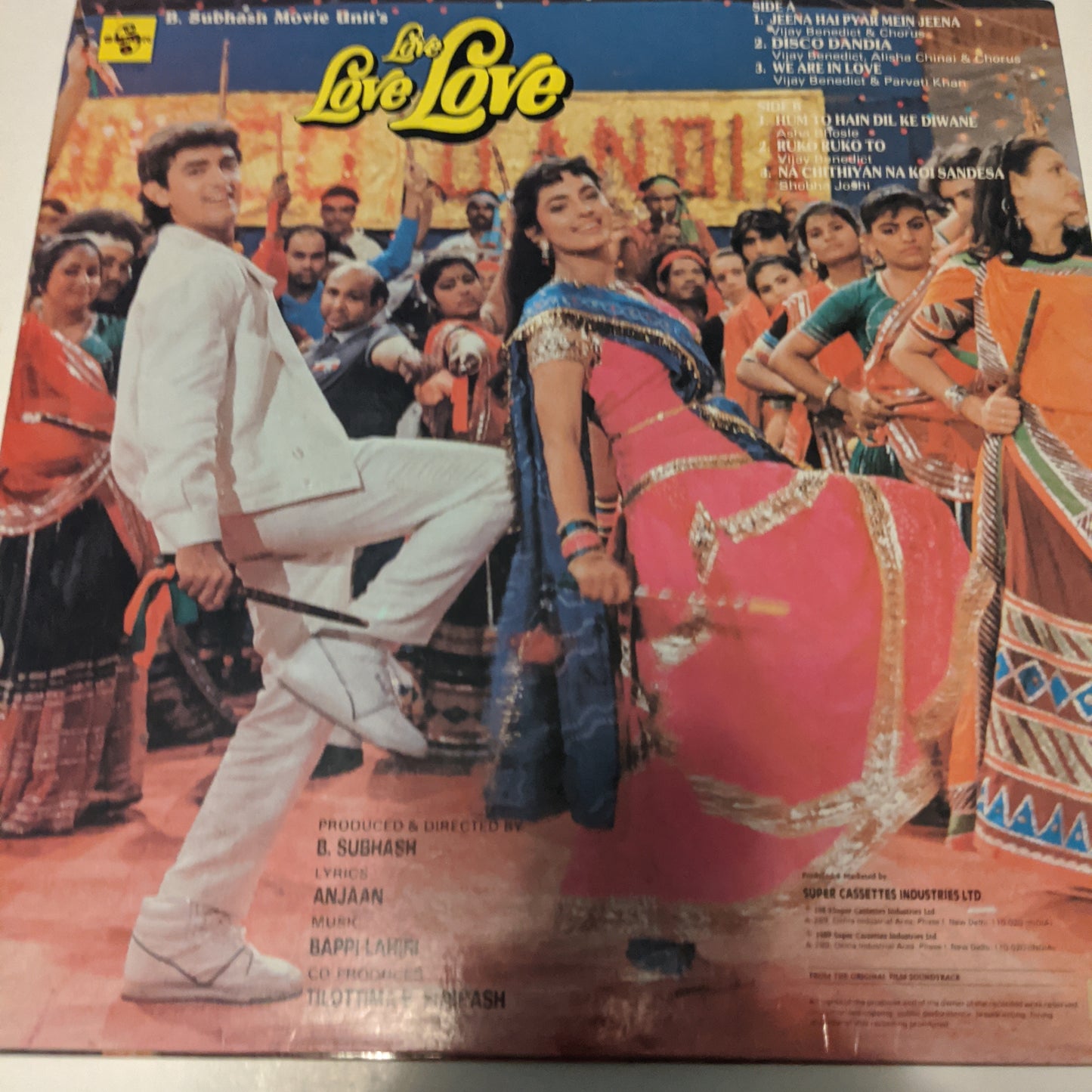Love Love Love - bappi Lahiri superhit first pressing in Excellent condition