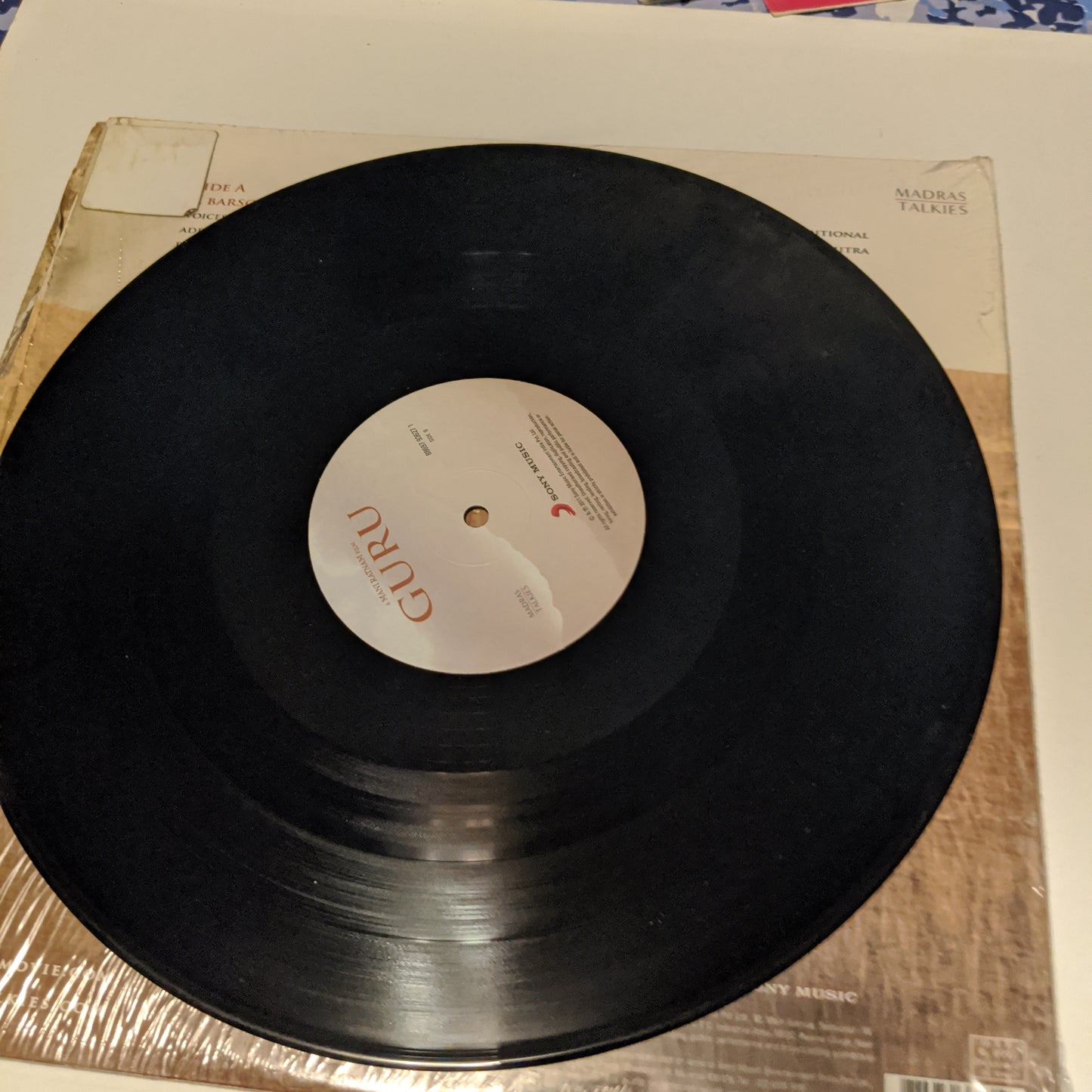 Guru - Music By A. R. Rahman - brand new Sony Vinyl Gatefold