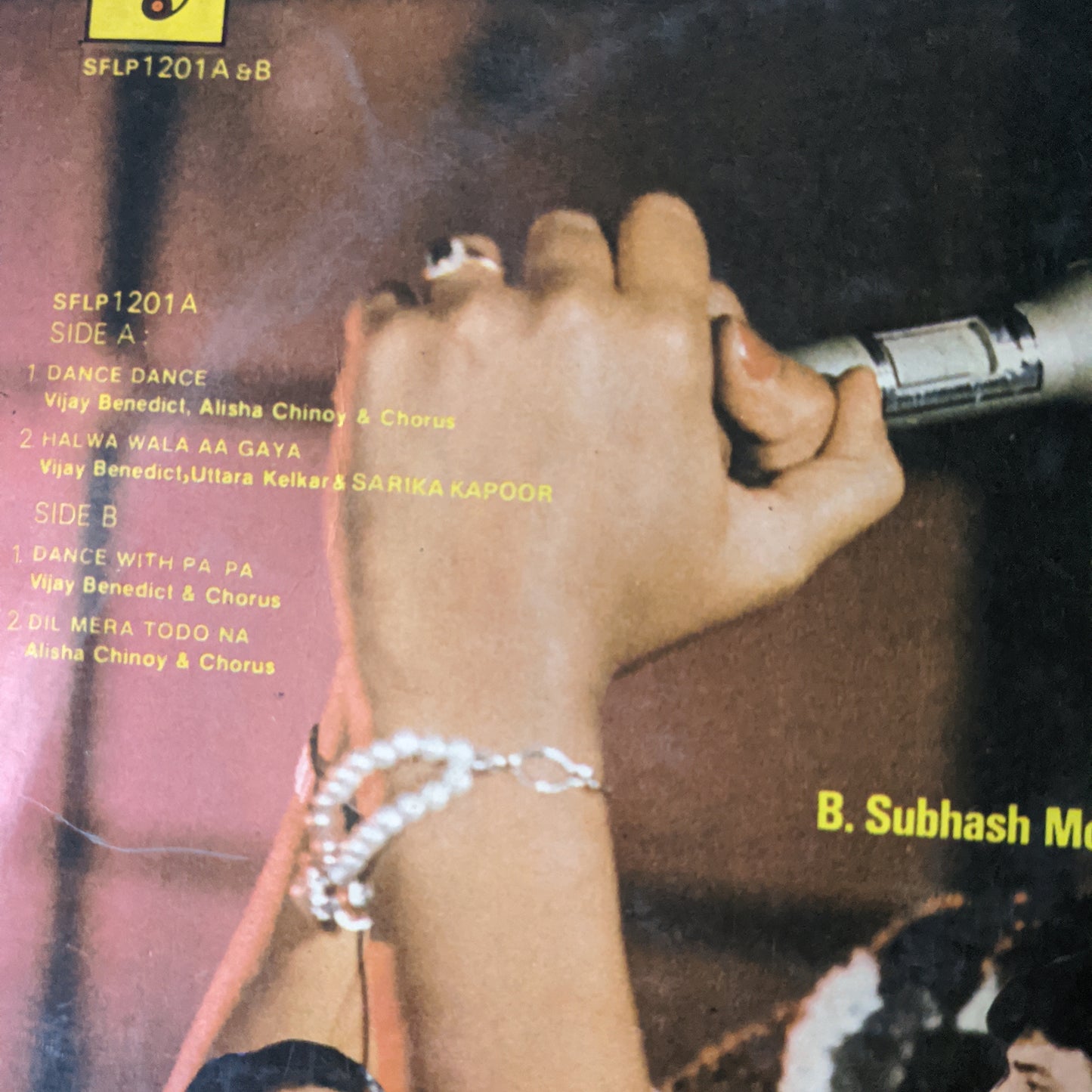 Dance Dance - 2 LP set /gatefold music by Bappi Lahiri in VG+