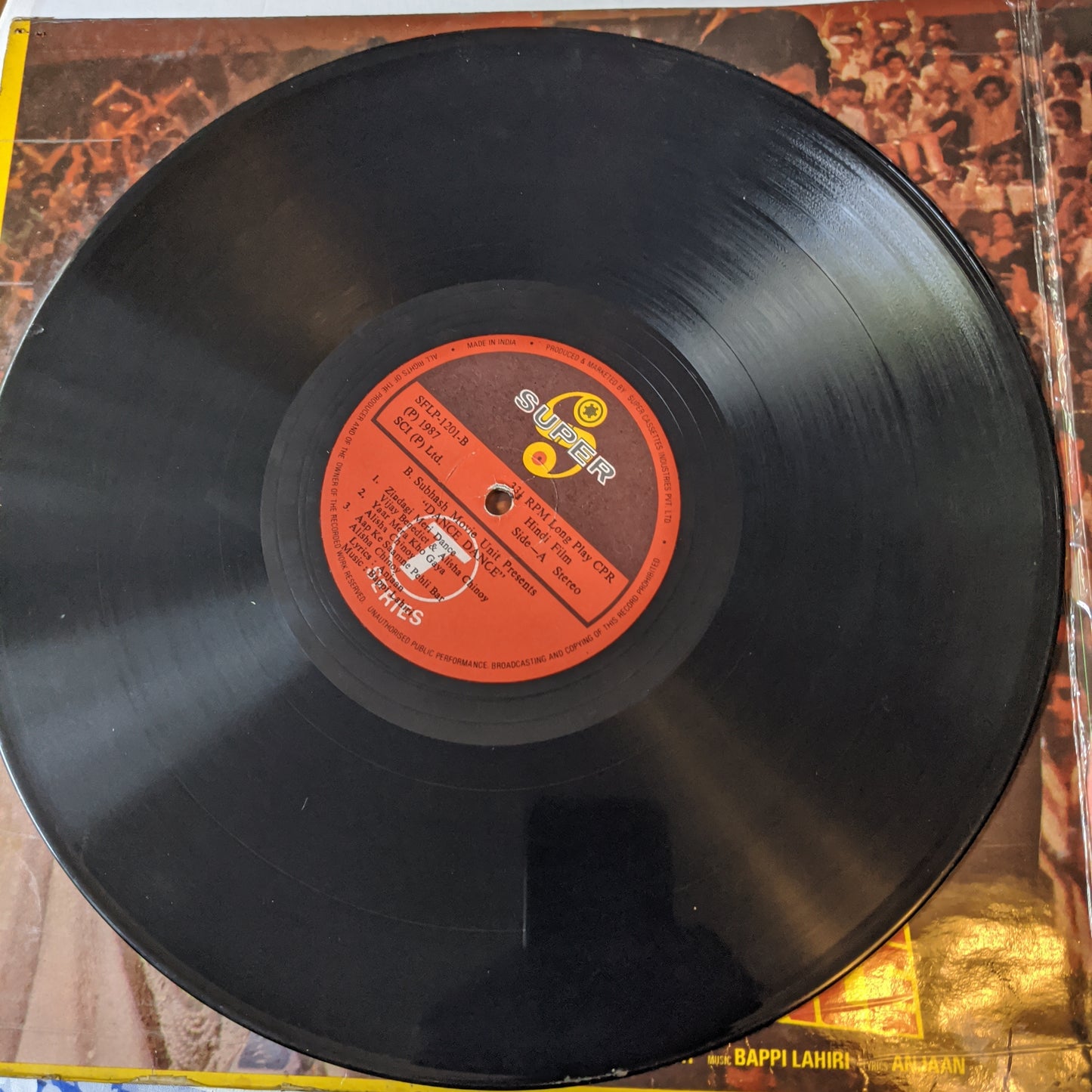Dance Dance - 2 LP set /gatefold music by Bappi Lahiri in VG+