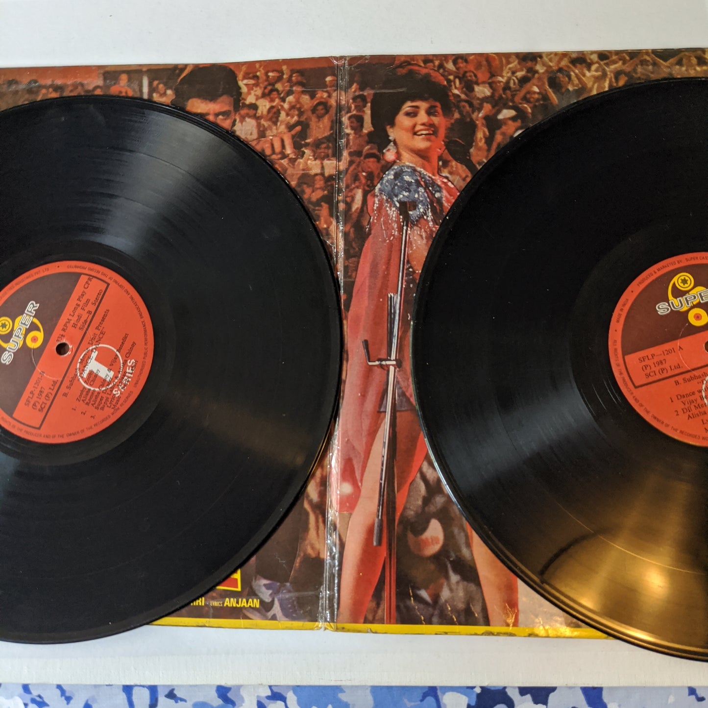 Dance Dance - 2 LP set /gatefold music by Bappi Lahiri in VG+