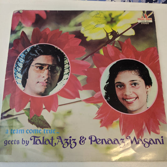 Talat Aziz - & - Penaaz Masani* A Team Come True in near mint