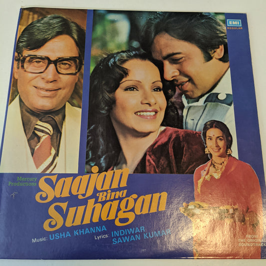 Saajan Bina Suhagan includedd yesudas "Madhuban khushboo deta hai" in near mint