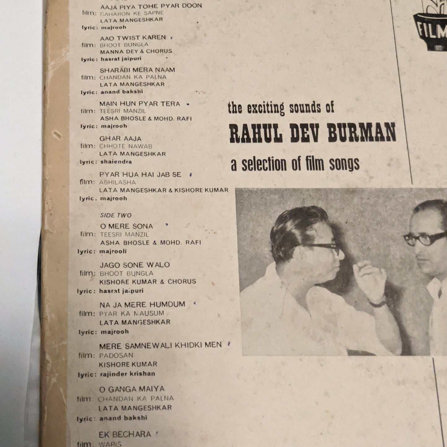 Rahul Dev Burman* Heavy odeon The Exciting Sounds Of Rahul Dev Burman in VG condition