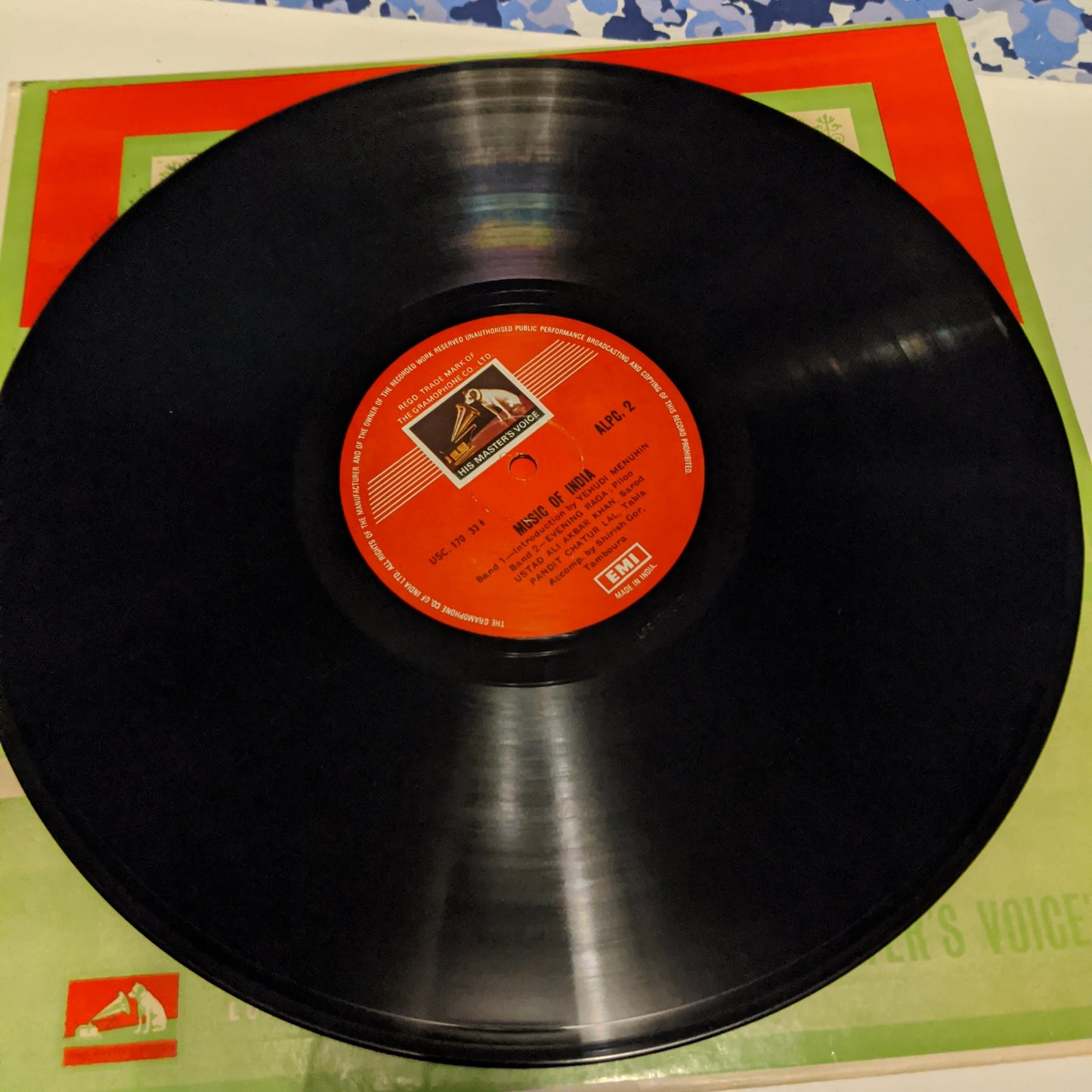 Ustad Ali Akbar Khan* - Pandit Chatur Lal* - ? Music Of India (Morning And Evening Ragas) in VG+