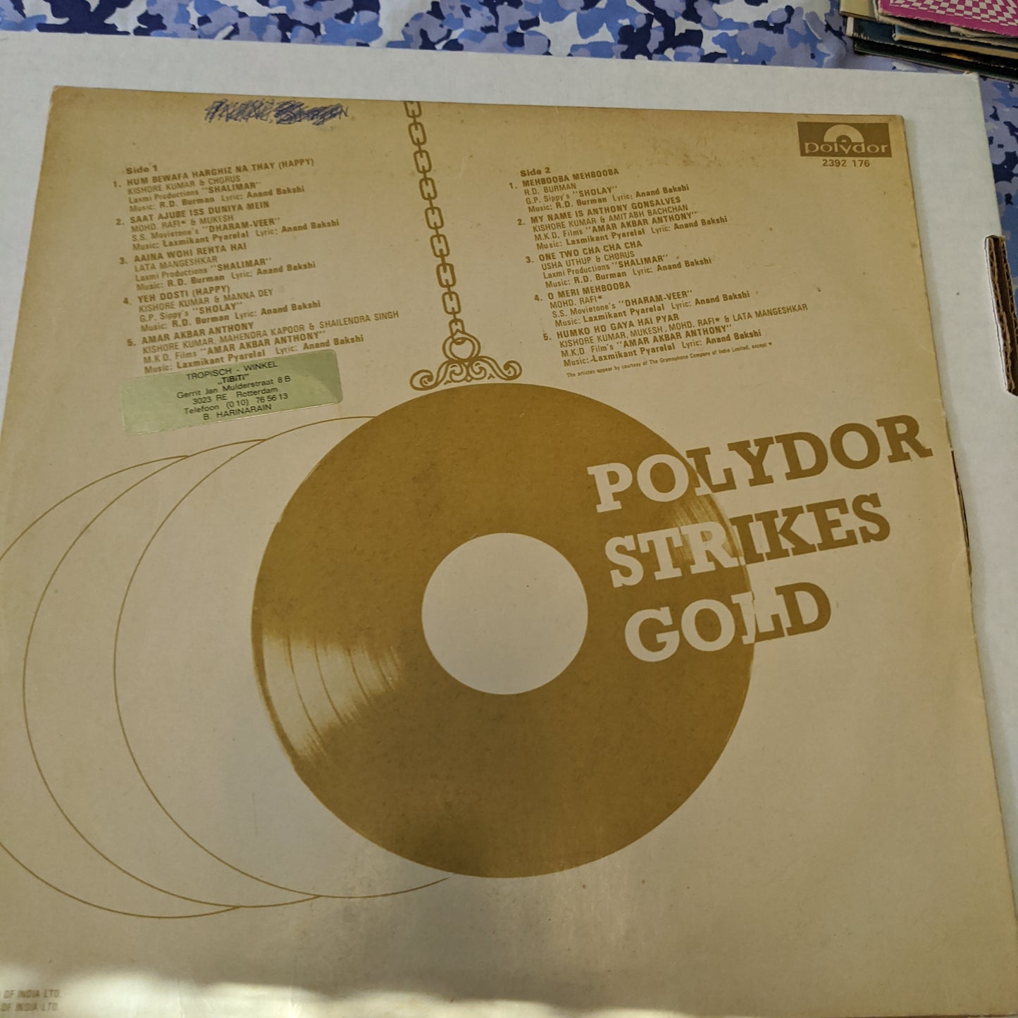Polydor strikes gold - 10 Blockbuster hits in excellent condition