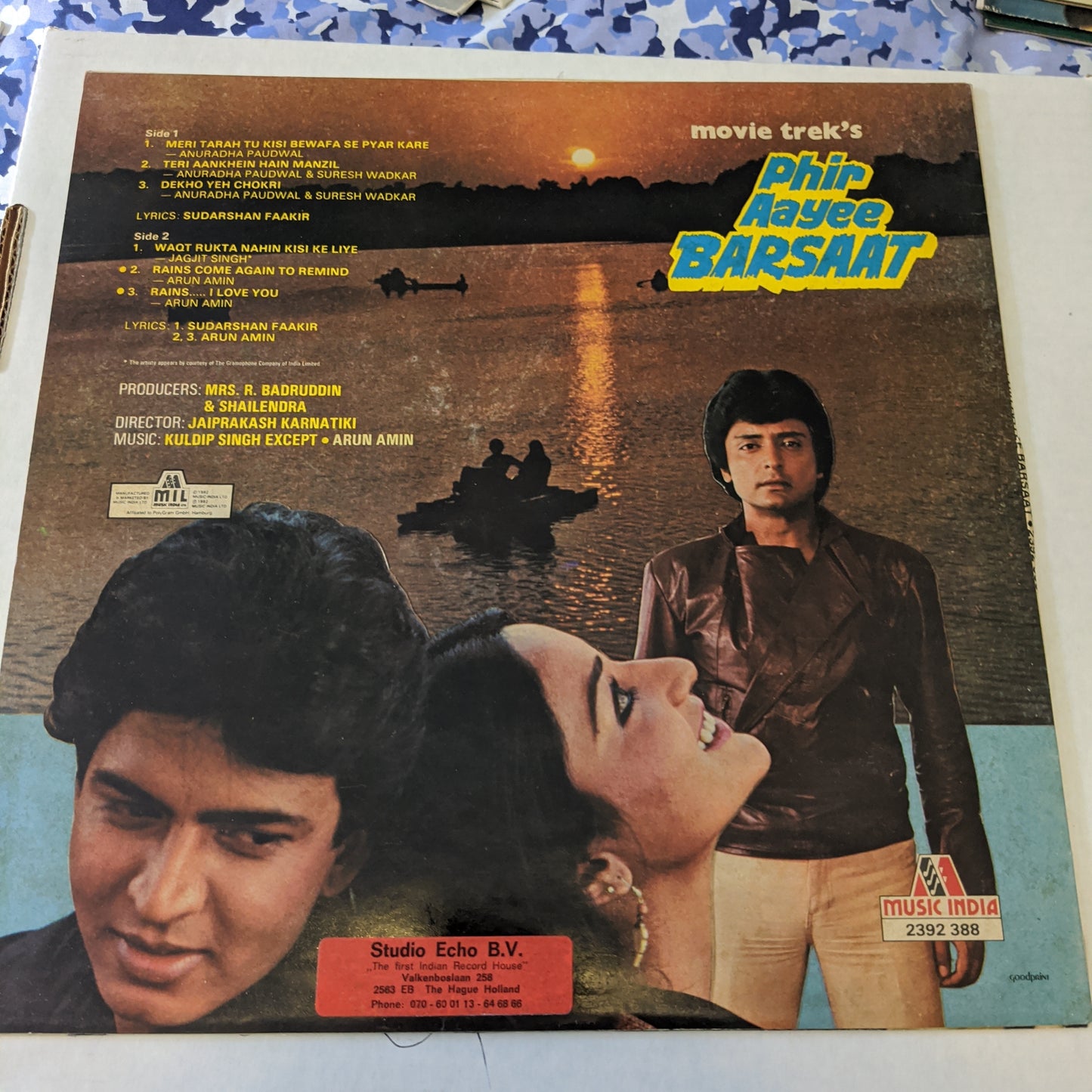 Phir Aaye Barsaat - in excellent condition with Arun Amin song and Jagjit