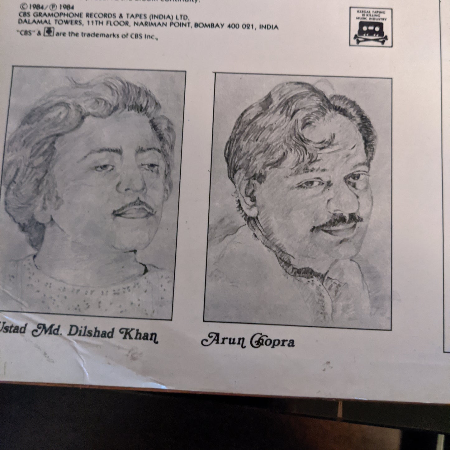 Ashray - Ustad Md. Dilshad Khan*, - Arun Chopra - in Near Mint