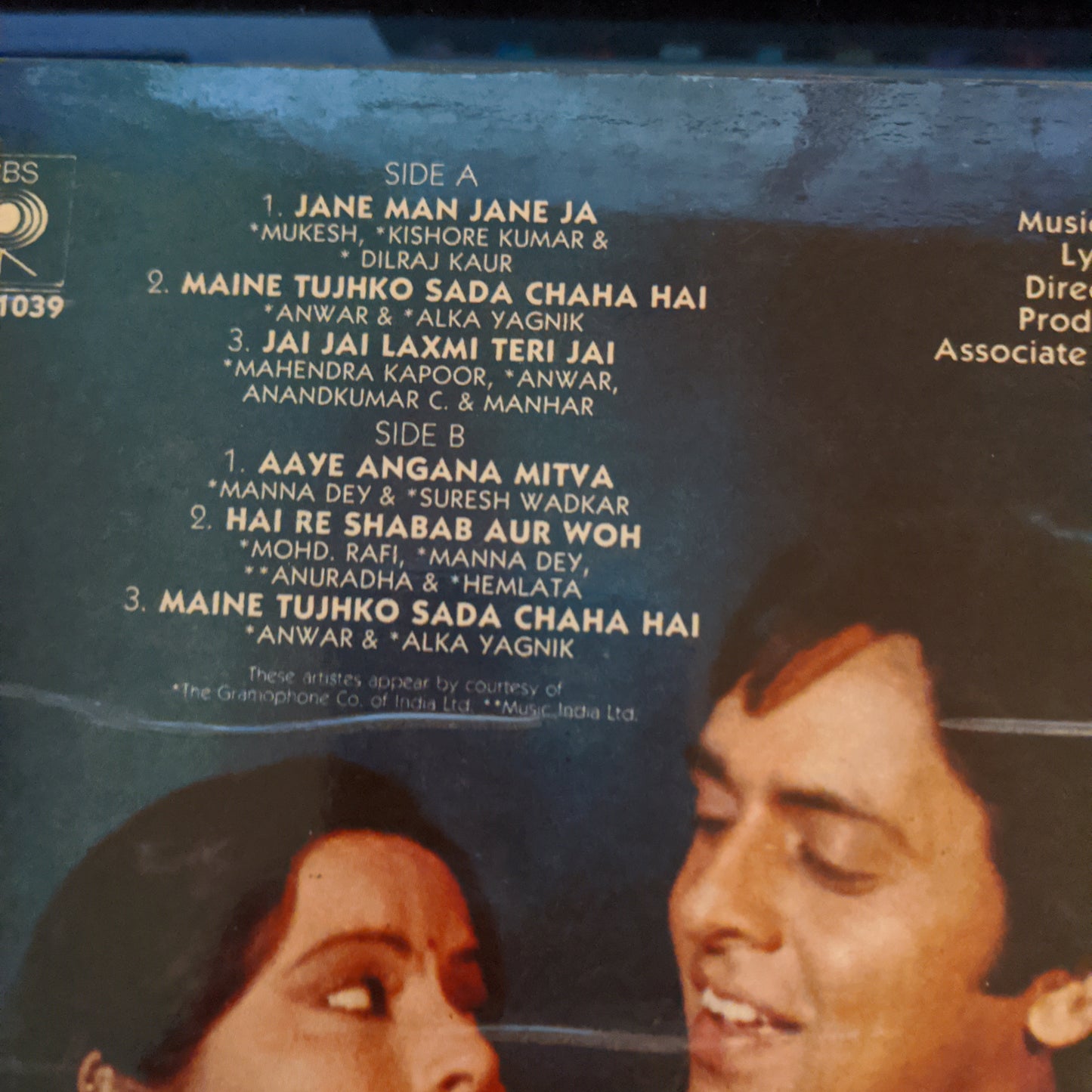 Chor Mandali - Kalyanji Anandji G.L. Rawal in near mint
