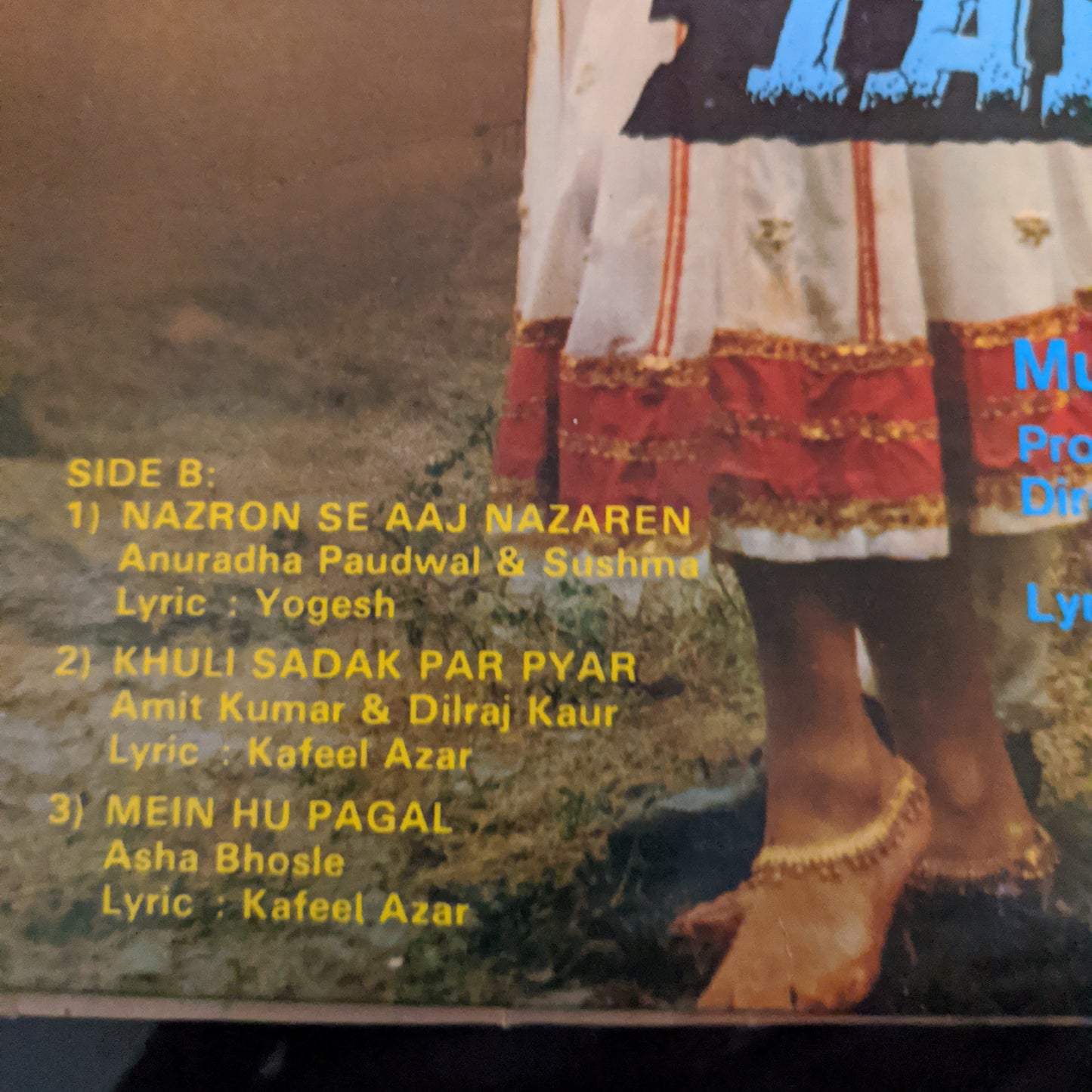 Mangal Dada/Tahkhana Kalyanji Anandji, - Ajit Singh - - RARE LP in near mint