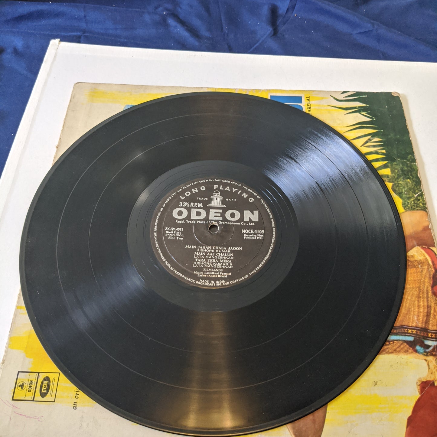 Banphool - Laxmikant Pyarelal - Double Ring Odeon in VG+
