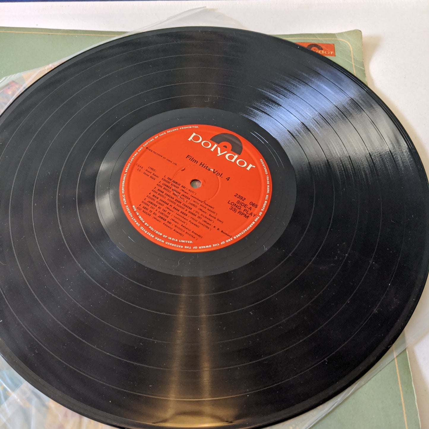 Film Hits vol4 - Polydor in VG+ - Rare collection