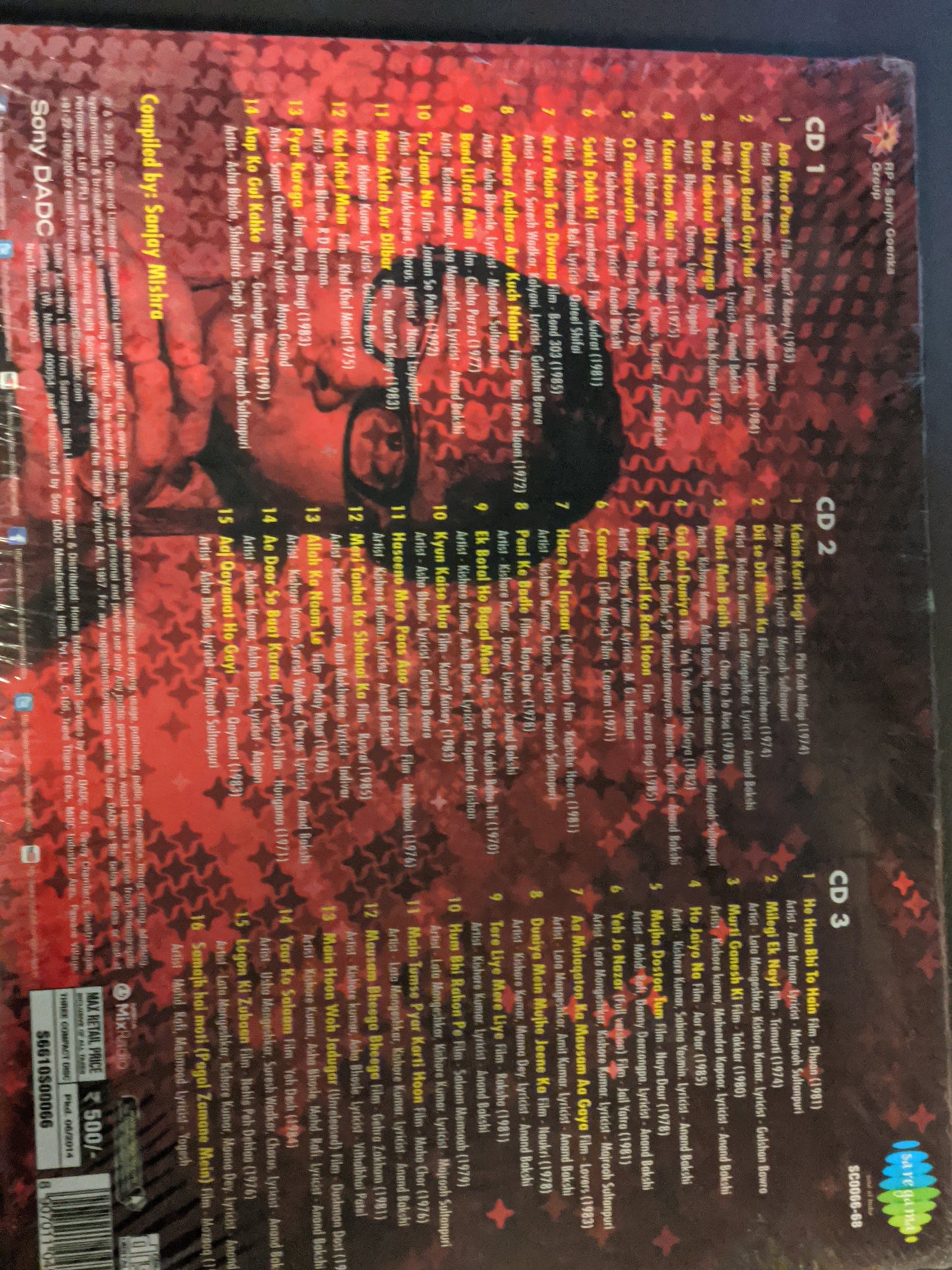 R D Burman - uncut gems - 3 CDs of rare collection of pacham songs sealed brand new