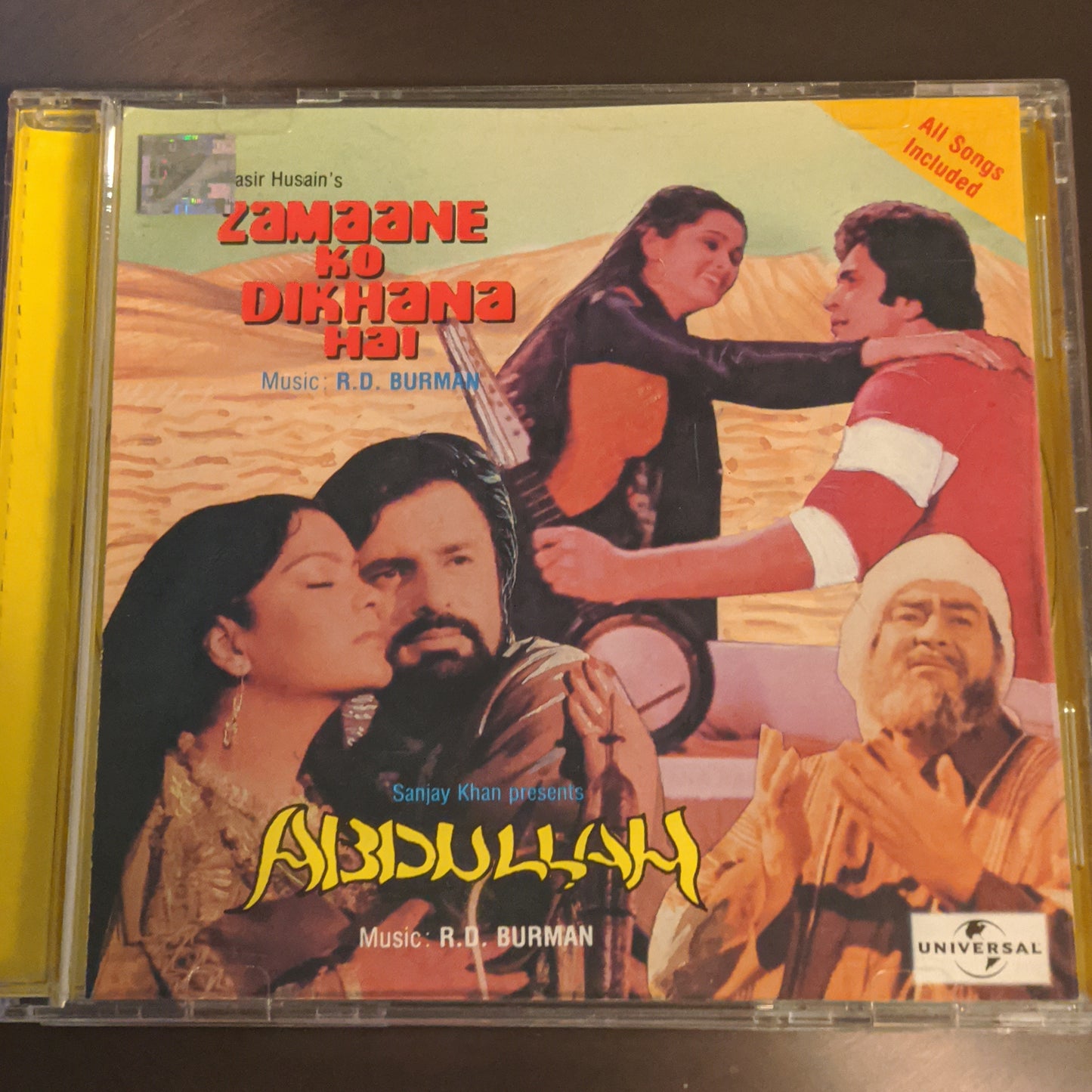 R D Burman - zamane Ko dikhana hai + Abdullah universal original