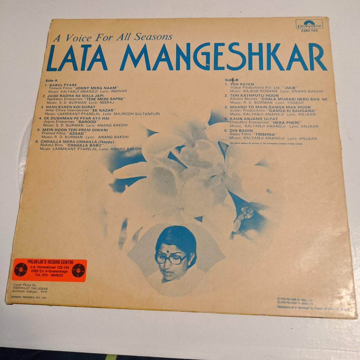 Lata Mangeshkar - A Voice For All Seasons in near mint
