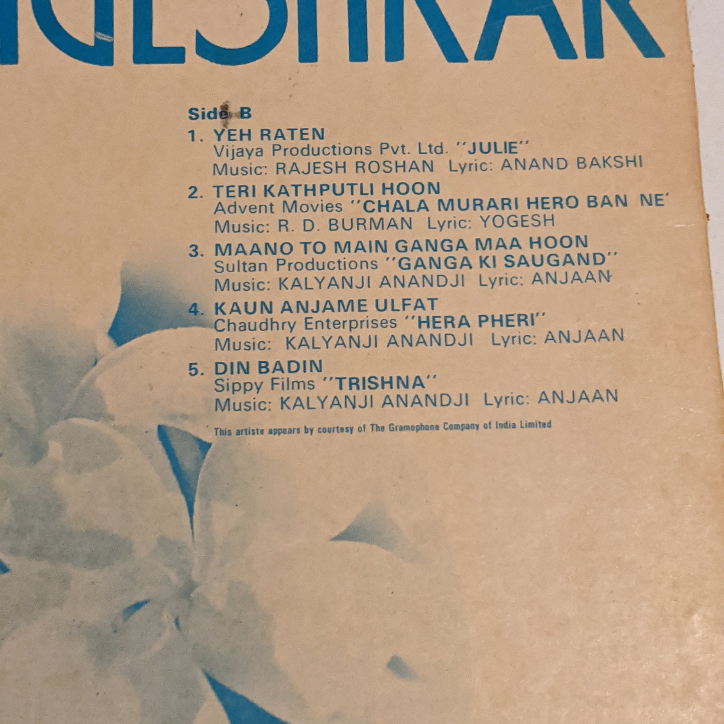 Lata Mangeshkar - A Voice For All Seasons in near mint