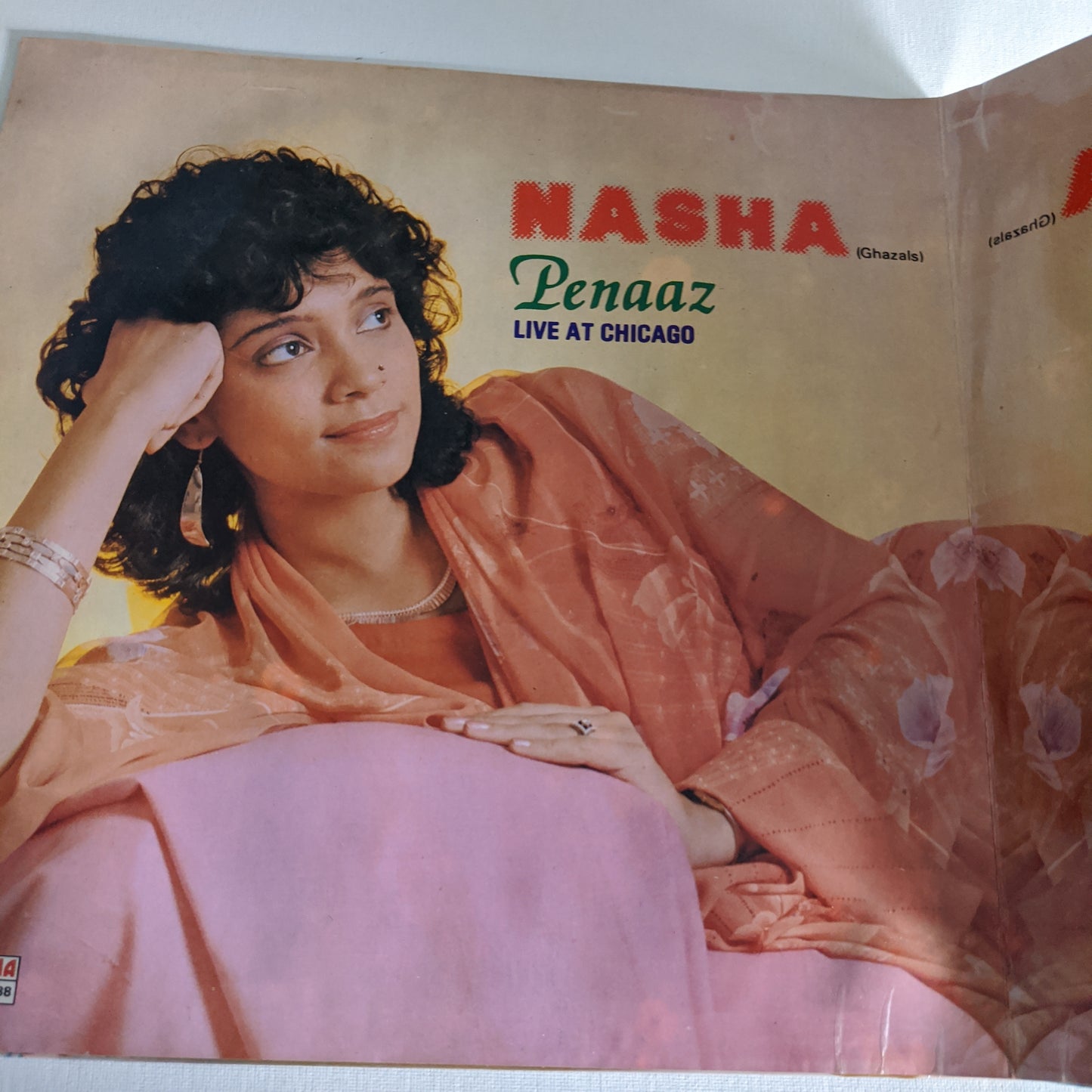 Penaaz Nasha (Ghazals) (Penaaz Live At Chicago) 2 LP set in VG+