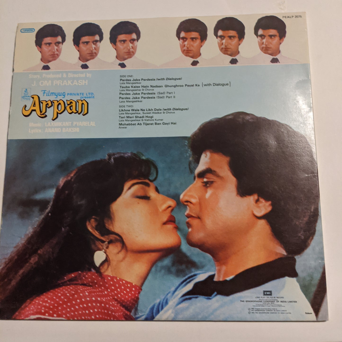 Arpan - Laxmikant Pyarelal superhit in excellent in Gatefold