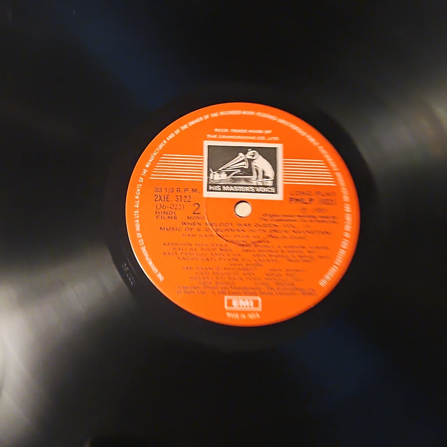 Music of S. D Burman including *kala Pani* , *taxi Driver* and *nau do gyarah* Songs in excellent PMLP1021