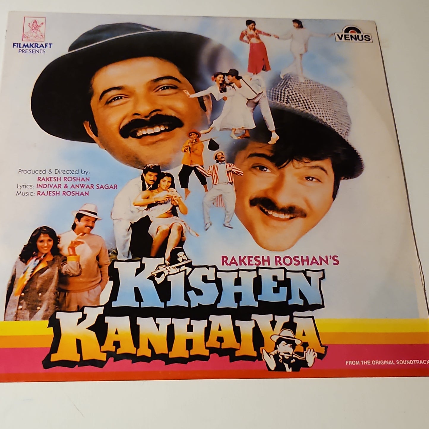 3 lps (90s hits) kishen kanhaiya  , KHUDGARZ, KHOON BHARI MAANG by Rajesh Roshan IN Excellent