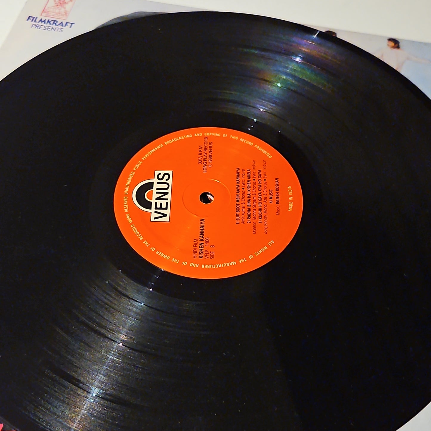 3 lps (90s hits) kishen kanhaiya  , KHUDGARZ, KHOON BHARI MAANG by Rajesh Roshan IN Excellent