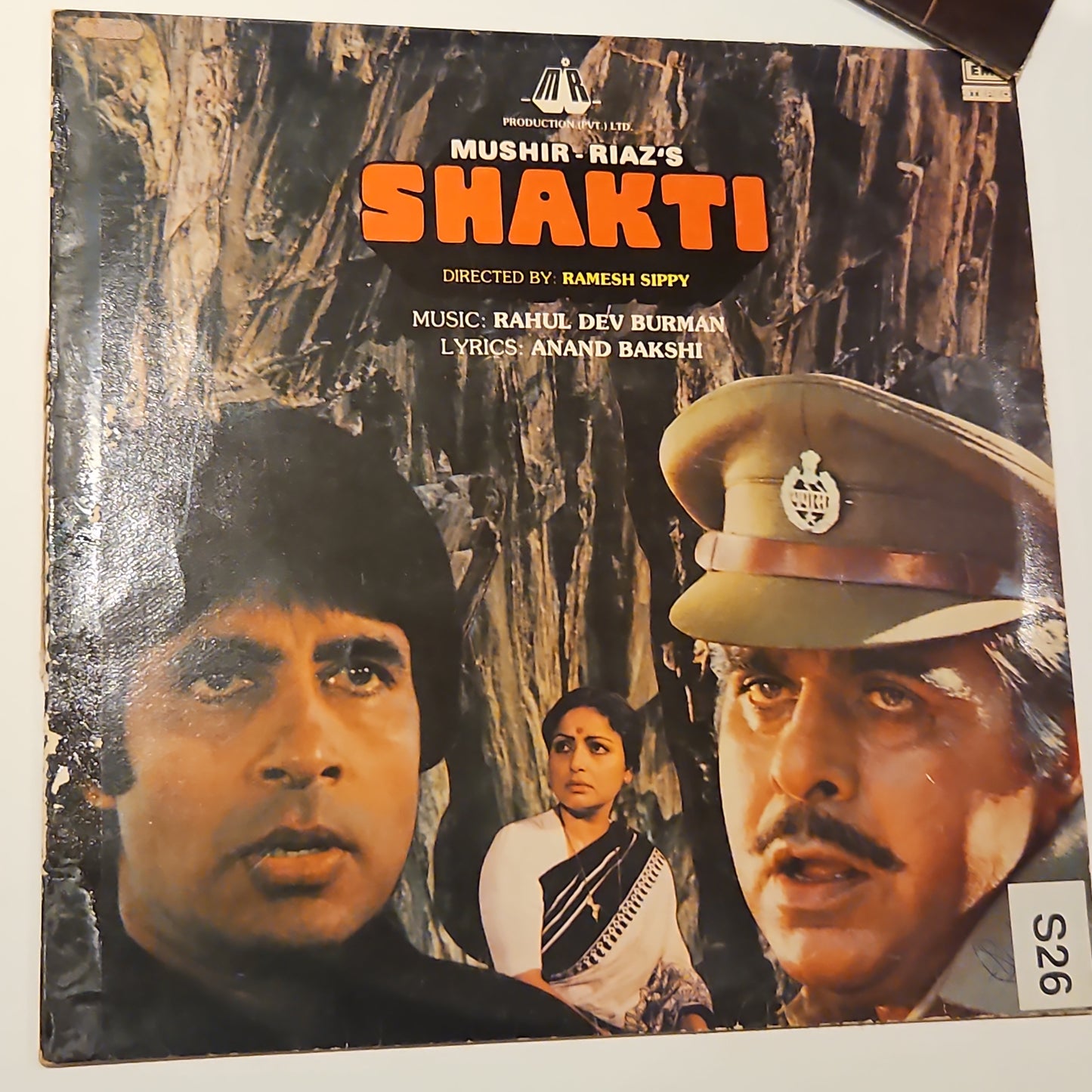 3 lps Tribute to Dilip Kumar SHAKTI, MASHAAL, AND VIDHAATA supreme Stereo Gatefold
