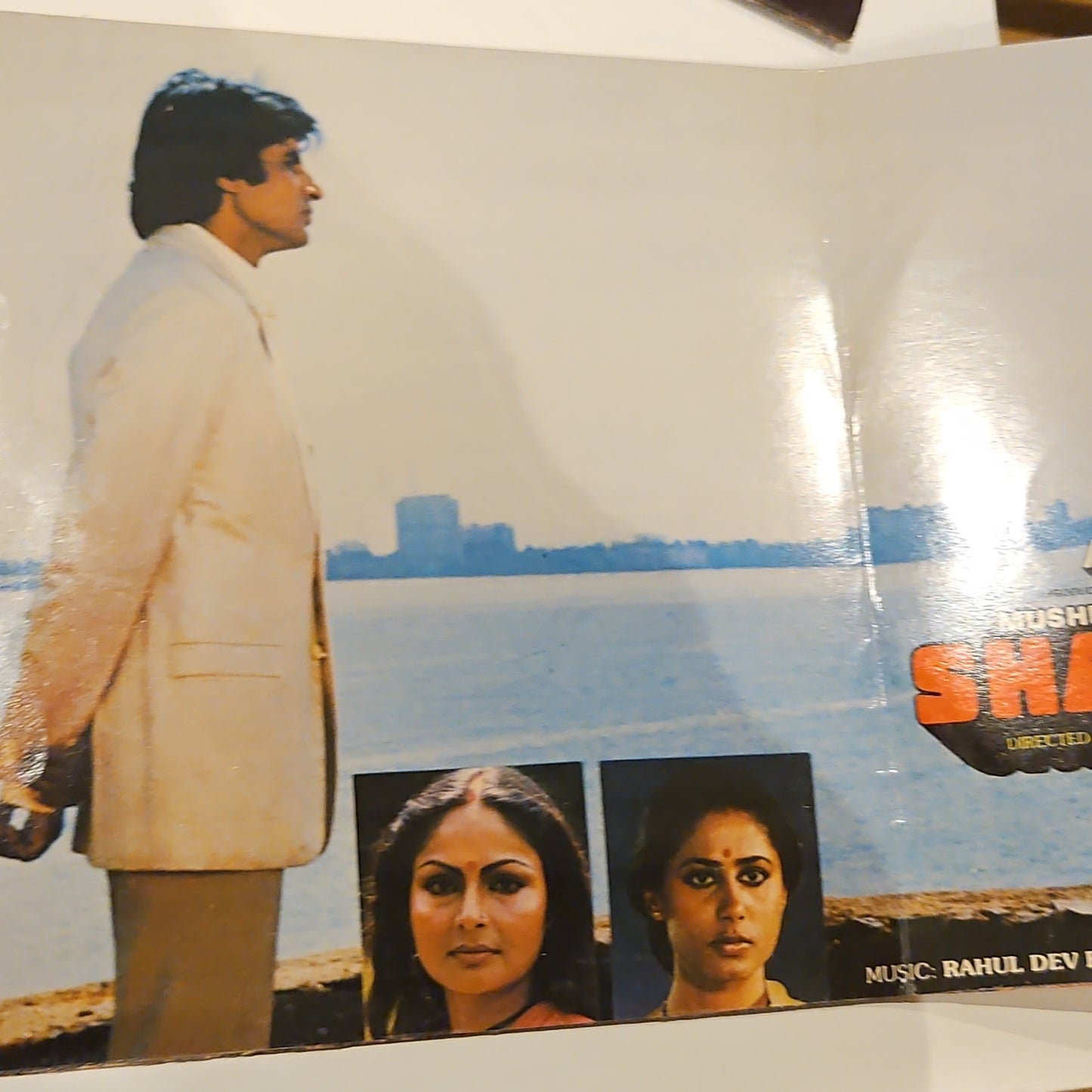 3 lps Tribute to Dilip Kumar SHAKTI, MASHAAL, AND VIDHAATA supreme Stereo Gatefold