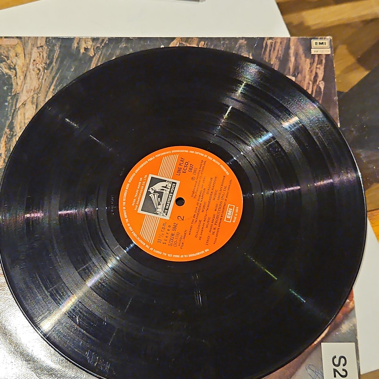 3 lps Tribute to Dilip Kumar SHAKTI, MASHAAL, AND VIDHAATA supreme Stereo Gatefold