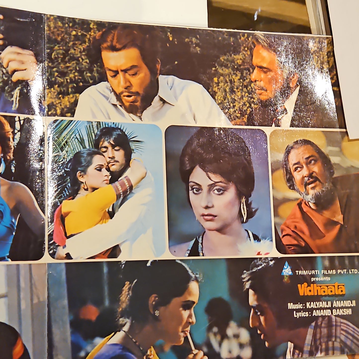 3 lps Tribute to Dilip Kumar SHAKTI, MASHAAL, AND VIDHAATA supreme Stereo Gatefold