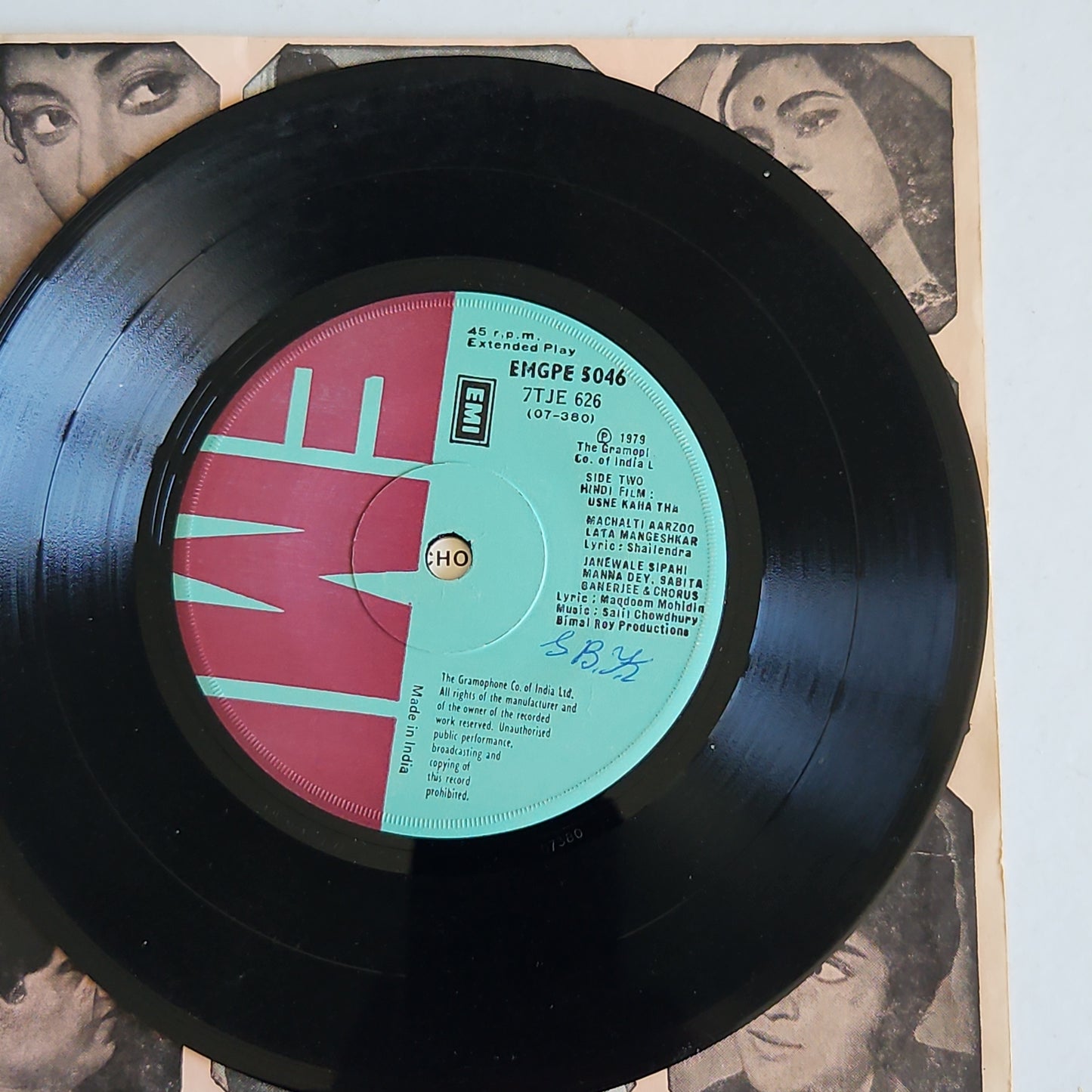 Usne kaha Tha - salil chowdhury EP in VG+ condition