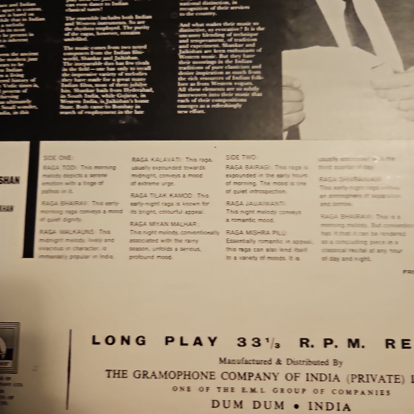 Shankar Jaikishan - RAGA Jazz style - 1st edition in Excellent