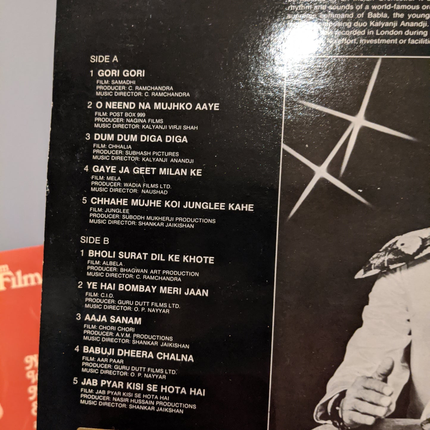 Babla - YESTERDAY ONCE MORE - Indian pop record Instrumental in stereo in vg+ condition Savera record