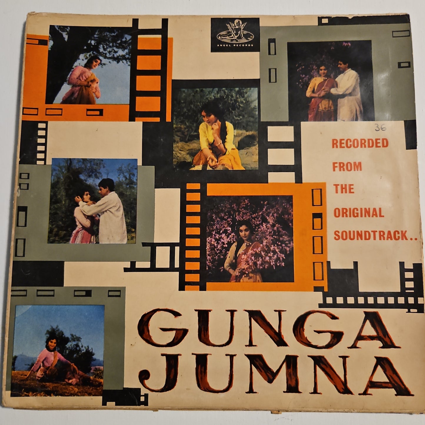 Gunga Jumna - Classic Superhit Naushad - 10 inch Angel in vg
