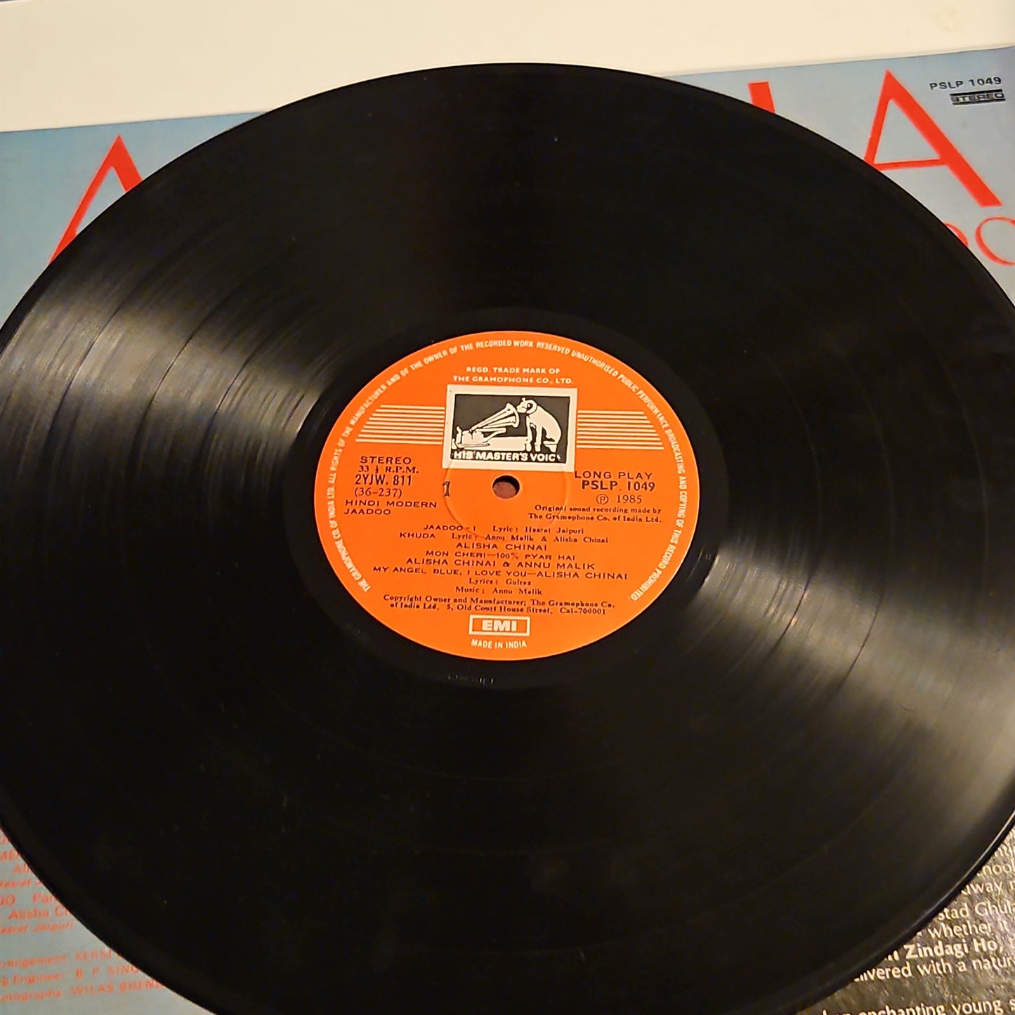 Alisha Chianai - Indian Pop Record Jadoo - excellent