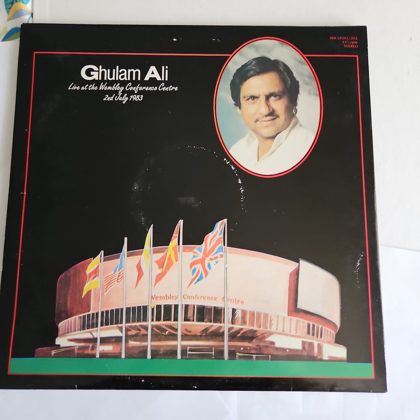 Ghulam Ali - Live at Wembley Conference - 2nd Jul 1973 - 2 LP set in Near mint