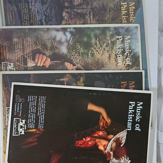 MUSIC OF PAKISTAN  4 LPs in Pristine condition