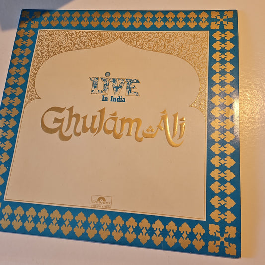 Ghulam Ali Live in India  2 LP in NM condition