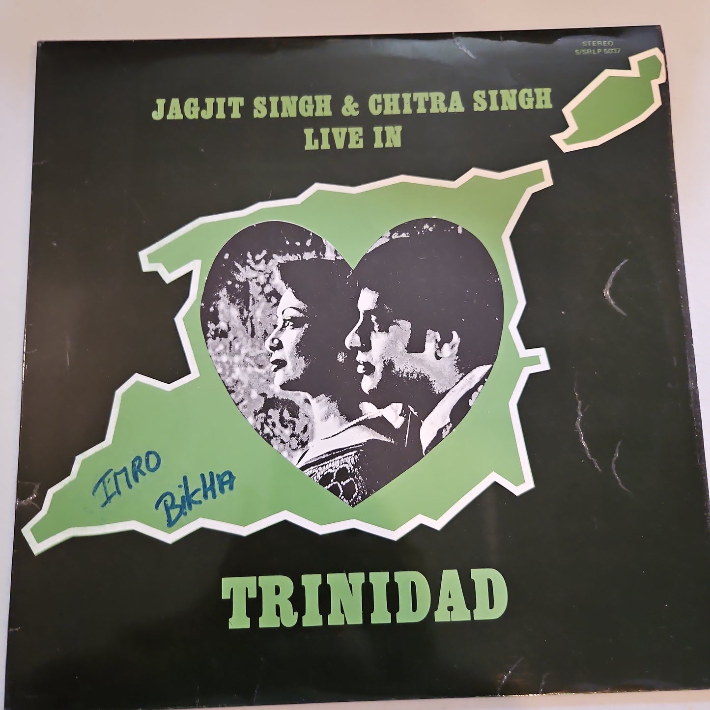 Jagjit Singh and Chitra Singh - Live in trinidad in VG+ condition
