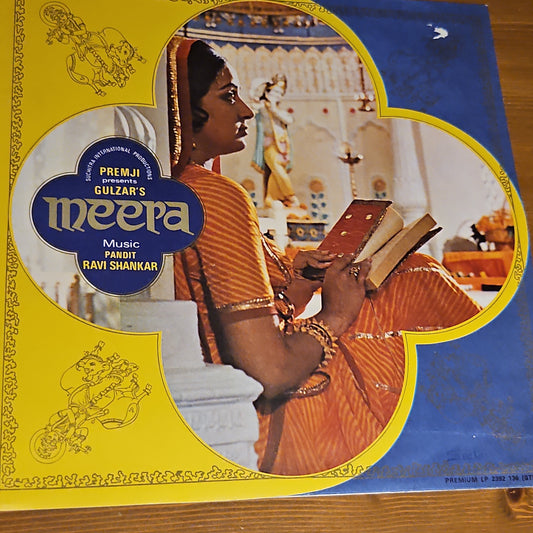 Meera -  Ravi Shankar and Gulzar classic in multifold   in excellent condition