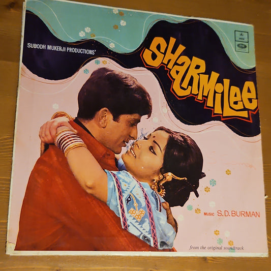 Sharmilee - Music by S D Burman -  1st ed. Odeon double ring VG+