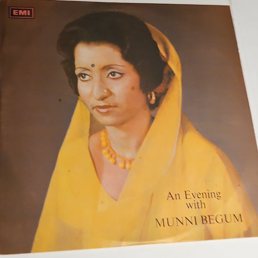 Munni Begum An Evening with Munni Begum inNear mint pop