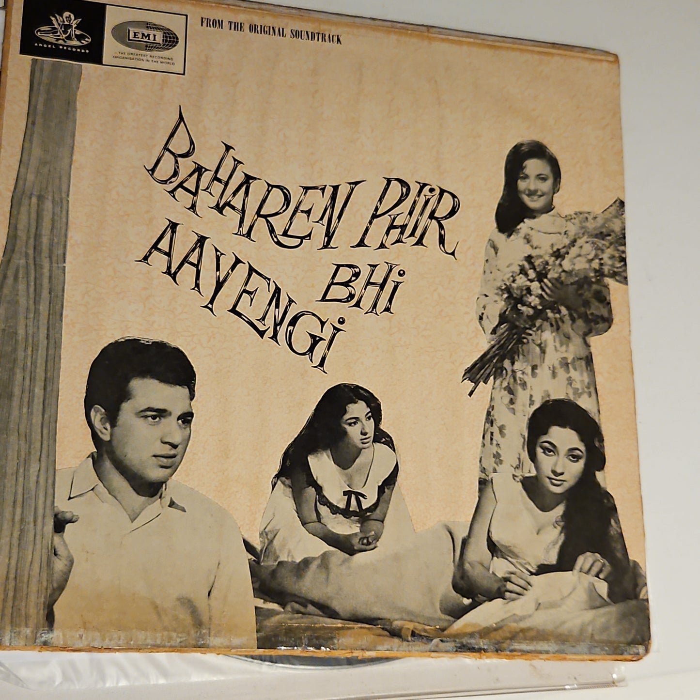 Baharen Phir Bhi Aayengi - Music by O. P. Nayyar-1st Angel pressing in VG+