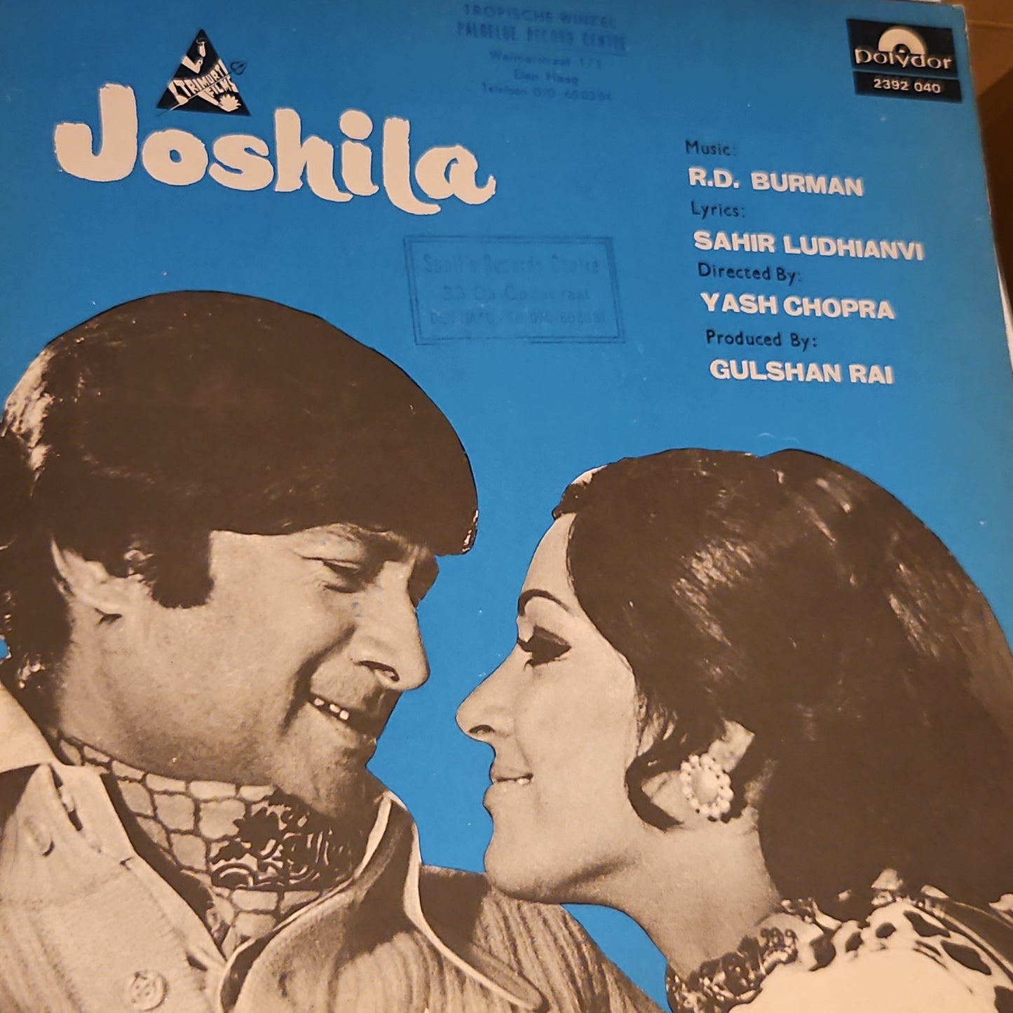 Joshila - RD Burman superhit in Excellent condition - gatefold